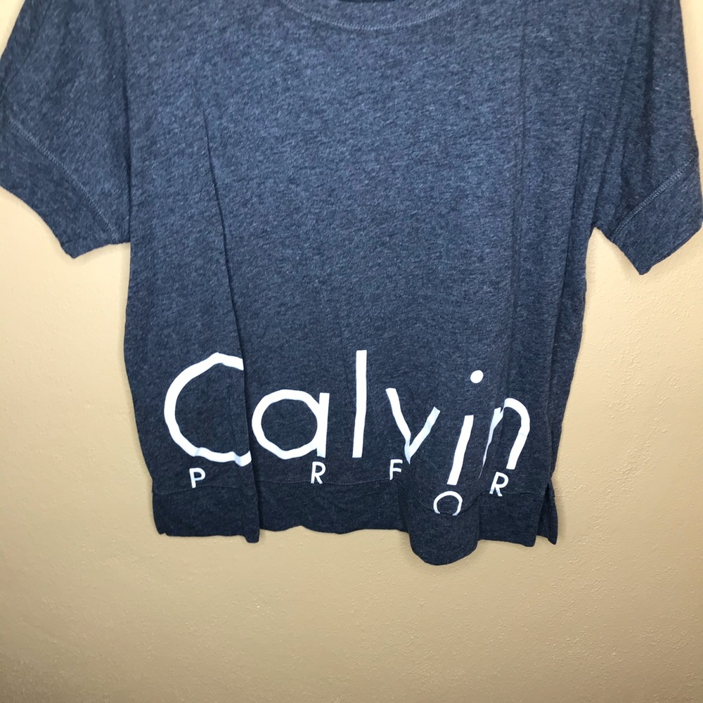 Calvin Klein Performance Oversized Logo Boxy Shirt - Picture 8 of 8